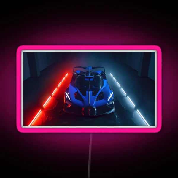 Cool Car RGB Neon Sign