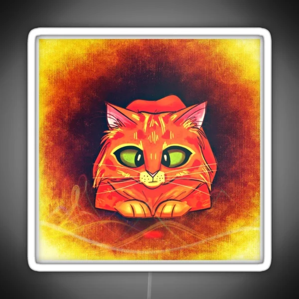 Cool Cat RGB Neon Sign