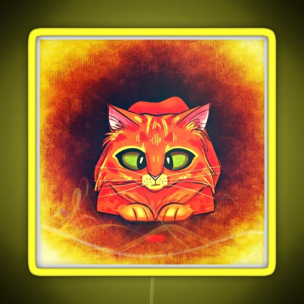 Cool Cat RGB Neon Sign