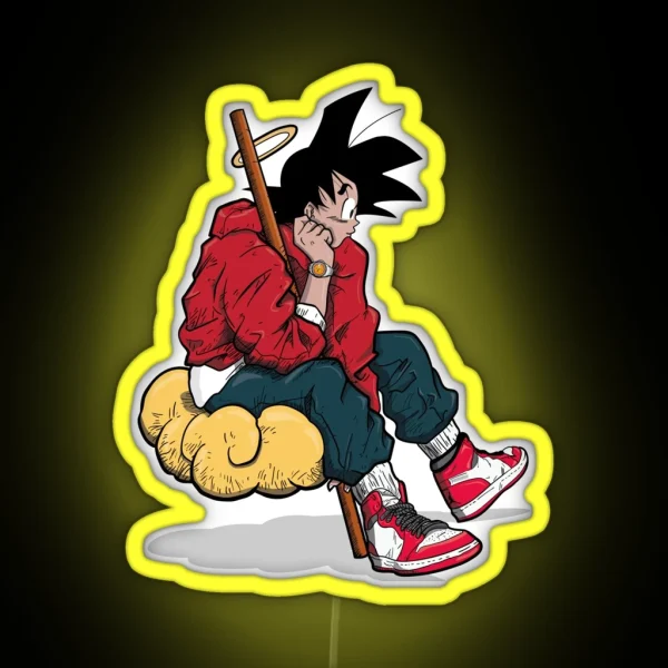 Cool Goku RGB Neon Sign