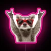 Cool Raccoon RGB Neon Sign