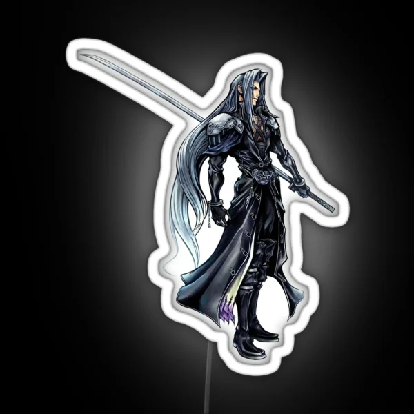 Coolest Villain Sephiroth RGB Neon Sign