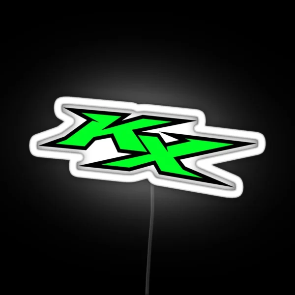 Copie De KAWASAKI KX LOGO RGB Neon Sign