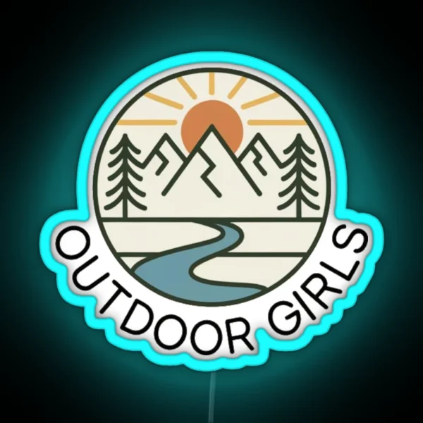 Copie De Outdoor Gril Logo RGB Neon Sign