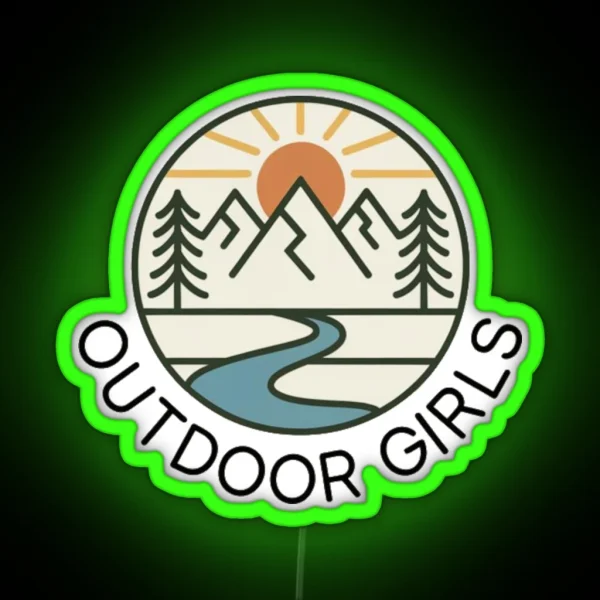 Copie De Outdoor Gril Logo RGB Neon Sign