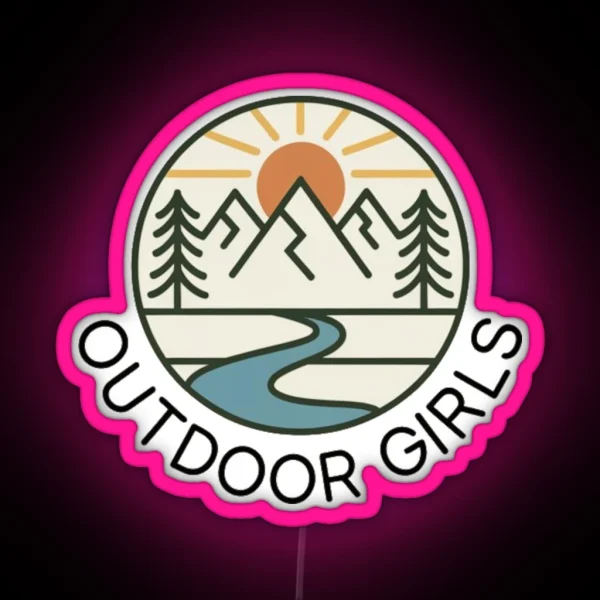 Copie De Outdoor Gril Logo RGB Neon Sign