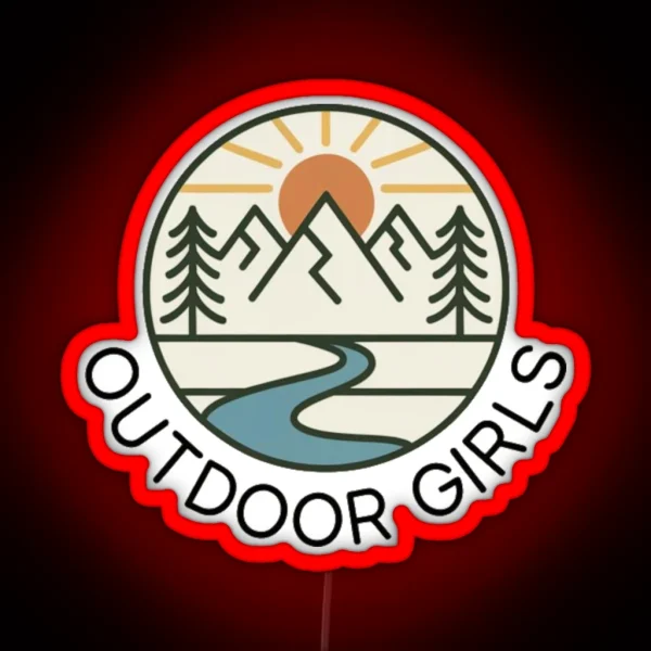 Copie De Outdoor Gril Logo RGB Neon Sign