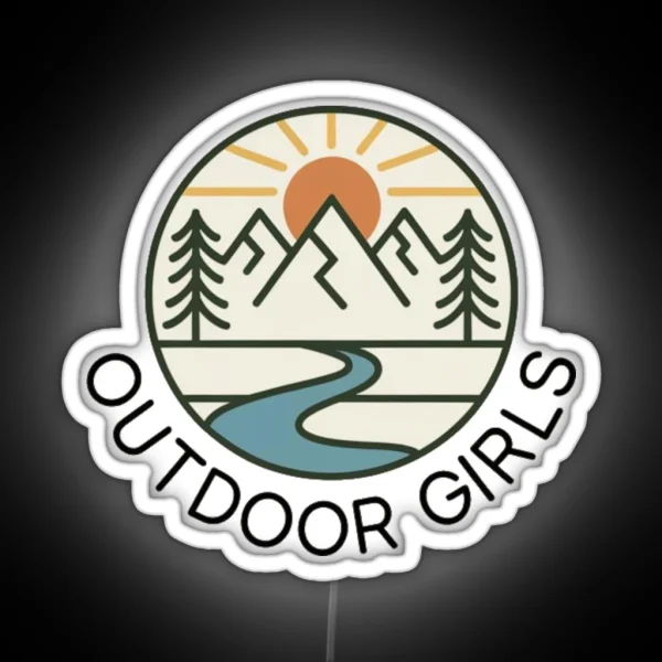 Copie De Outdoor Gril Logo RGB Neon Sign