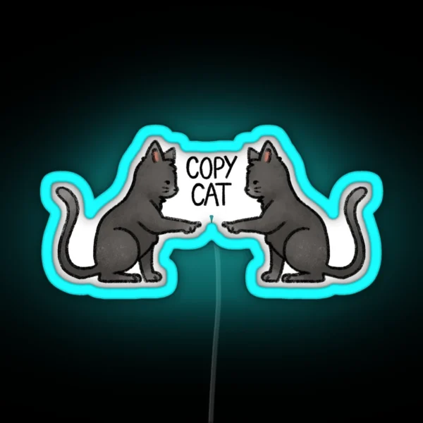 Copy Cat RGB Neon Sign