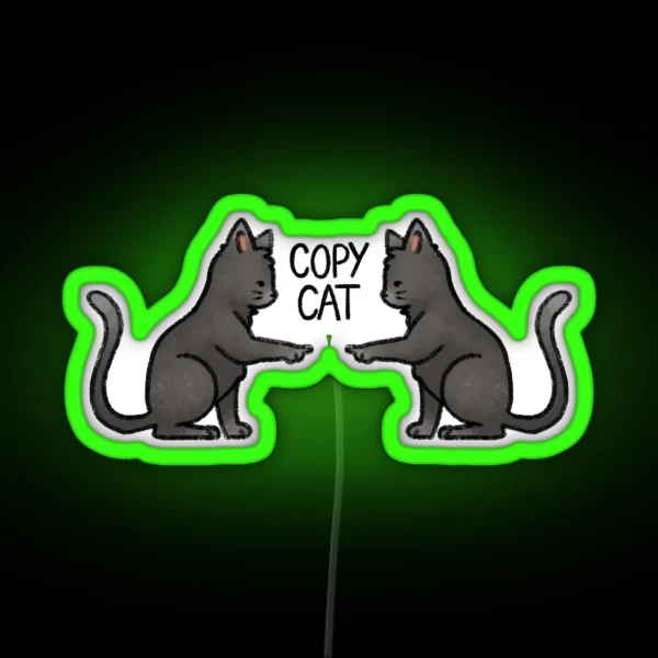 Copy Cat RGB Neon Sign