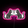 Copy Cat RGB Neon Sign