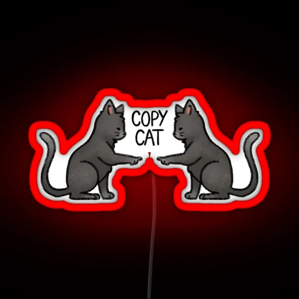 Copy Cat RGB Neon Sign