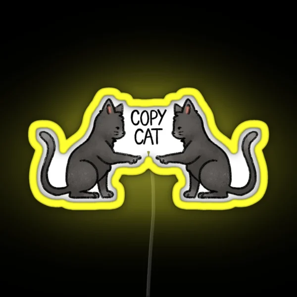 Copy Cat RGB Neon Sign
