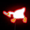 Copy Of Cgoose With Knife Untitled Goose Game RGB Neon Sign - Image 2