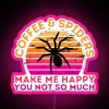 Copy Of Coffee And Spiders Make Me Happy You Not So Much RGB Neon Sign - Image 6
