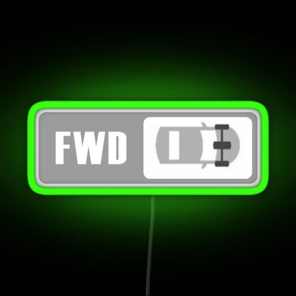 Copy Of Forza Motorsport Front Engine Fwd Forza RGB Neon Sign