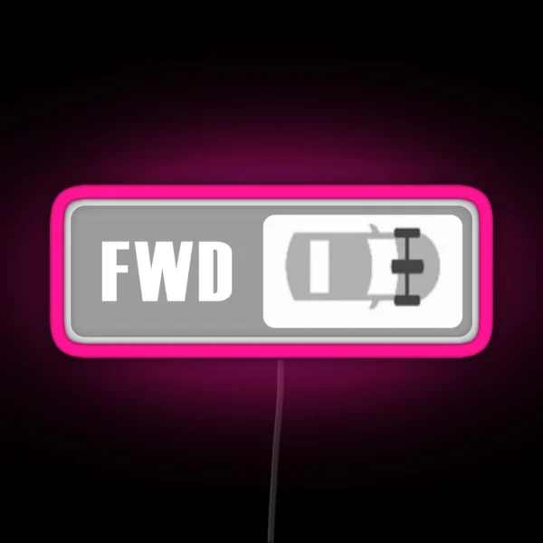 Copy Of Forza Motorsport Front Engine Fwd Forza RGB Neon Sign