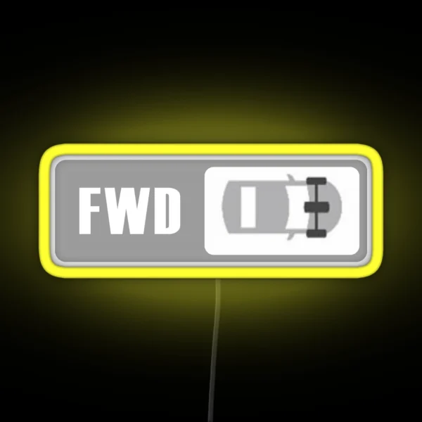 Copy Of Forza Motorsport Front Engine Fwd Forza RGB Neon Sign