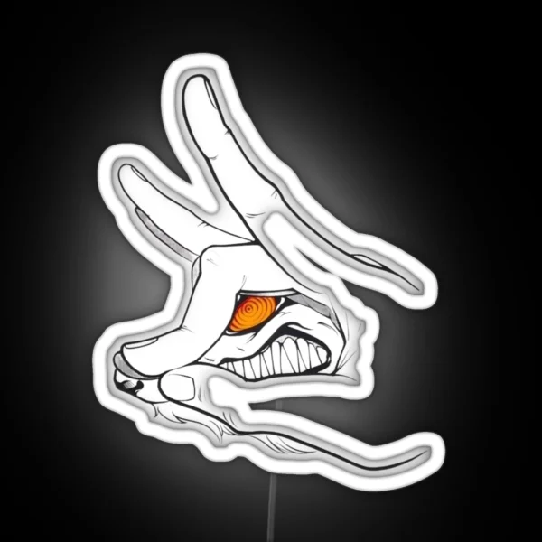 Copy Of Kon Hand Sign RGB Neon Sign