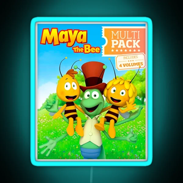 Copy Of Maya The Bee RGB Neon Sign