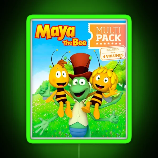 Copy Of Maya The Bee RGB Neon Sign