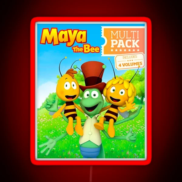 Copy Of Maya The Bee RGB Neon Sign
