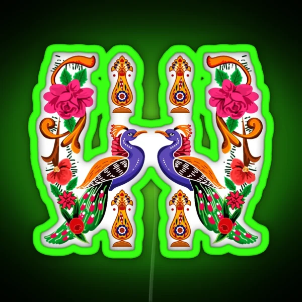 Copy Of Truck Art Unique Style RGB Neon Sign