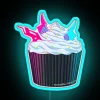 Copy Of Unity Chan AKAZA Cupcake RGB Neon Sign - Image 3