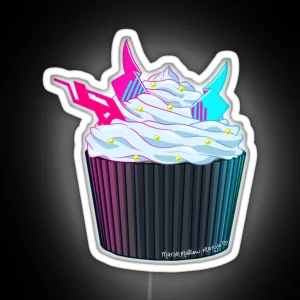 Copy Of Unity Chan AKAZA Cupcake RGB Neon Sign