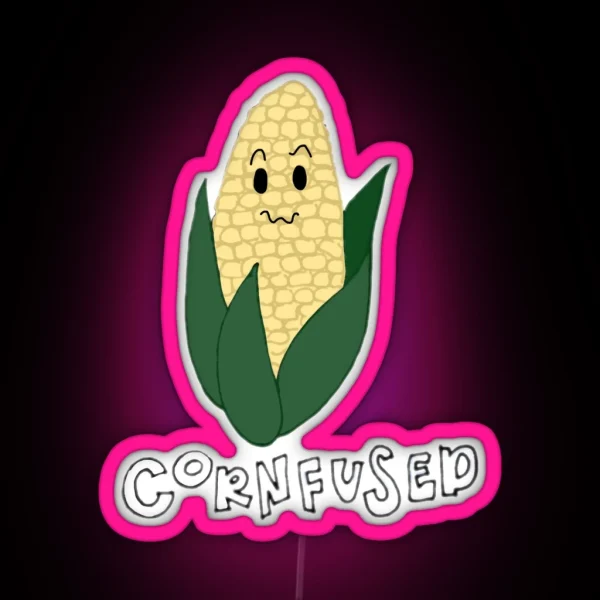 Cornfused RGB Neon Sign