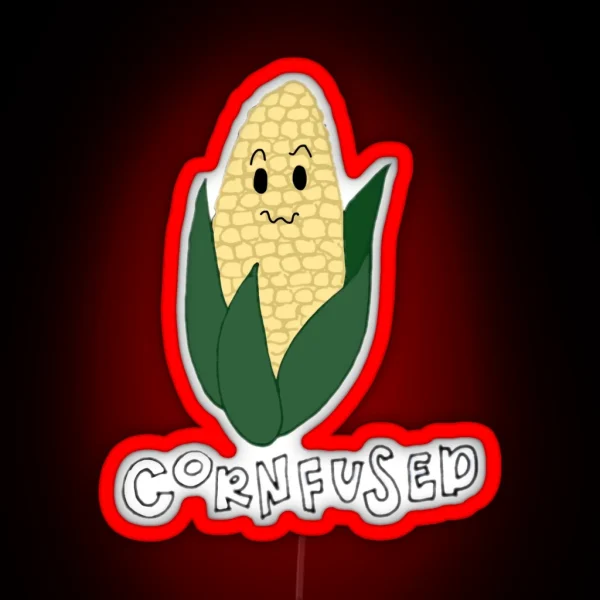 Cornfused RGB Neon Sign