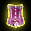 Corsage Checked Dirndl Corsage Oktoberfest RGB Neon Sign - Image 5