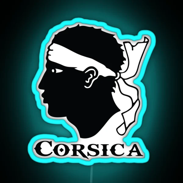 Corse Corsica RGB Neon Sign