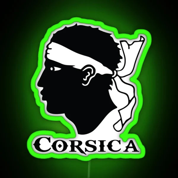 Corse Corsica RGB Neon Sign