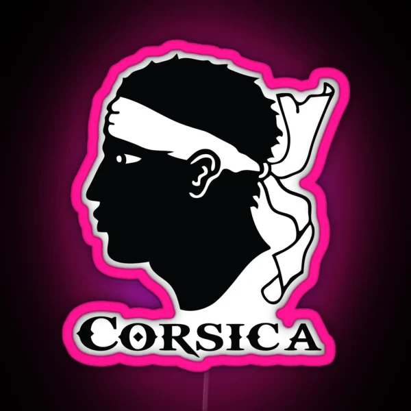 Corse Corsica RGB Neon Sign