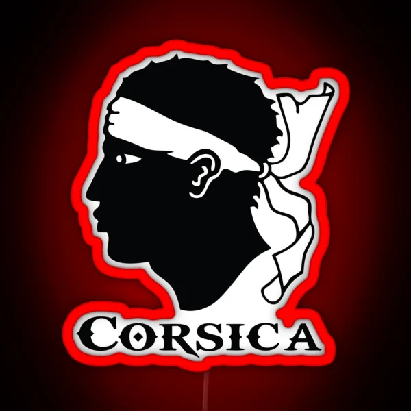 Corse Corsica RGB Neon Sign