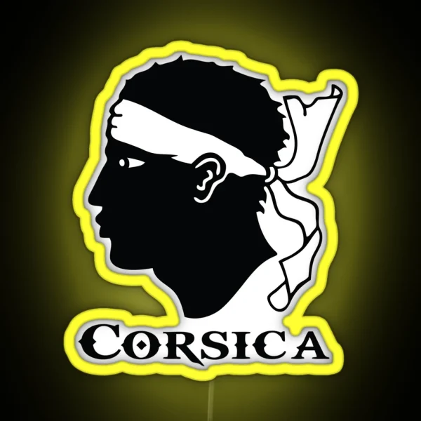 Corse Corsica RGB Neon Sign