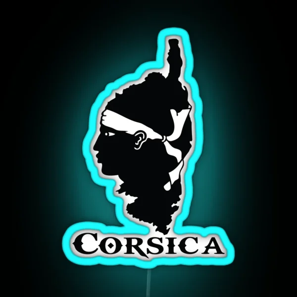 Corse Corsica RGB Neon Sign