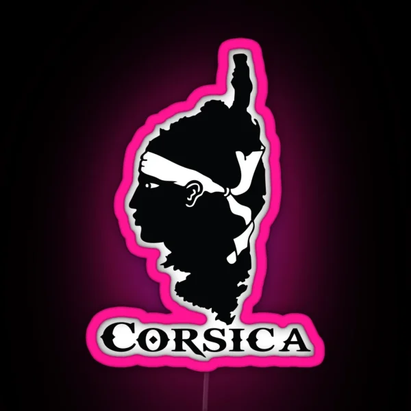 Corse Corsica RGB Neon Sign