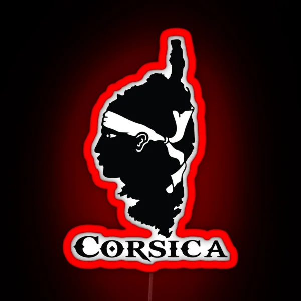 Corse Corsica RGB Neon Sign