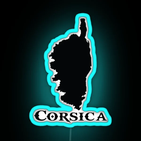 Corse Corsica RGB Neon Sign