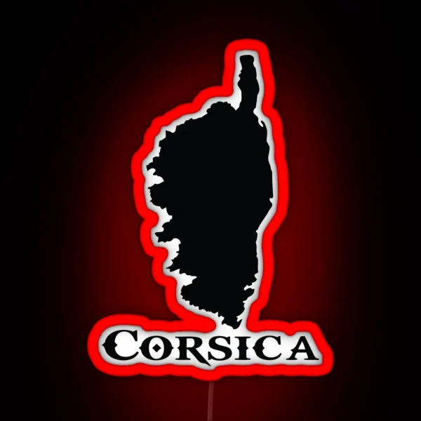 Corse Corsica RGB Neon Sign