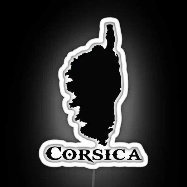 Corse Corsica RGB Neon Sign