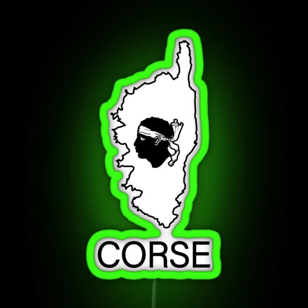 Corse RGB Neon Sign
