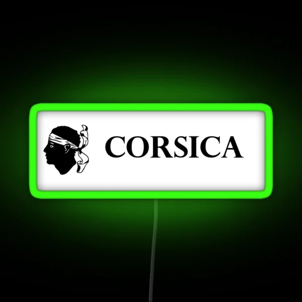 Corsica RGB Neon Sign