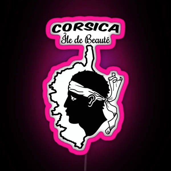CORSICA RGB Neon Sign