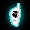 Corsica With France Island Map Corse Corsica RGB Neon Sign - Image 3