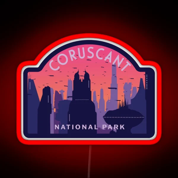 Coruscant National Park RGB Neon Sign