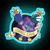 Cosmic Love Uranus RGB Neon Sign