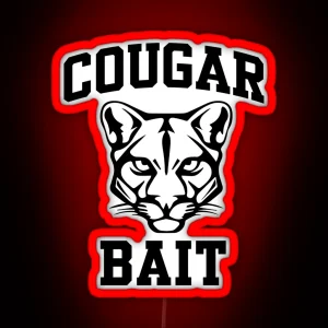Cougar Bait Vintage RGB Neon Sign
